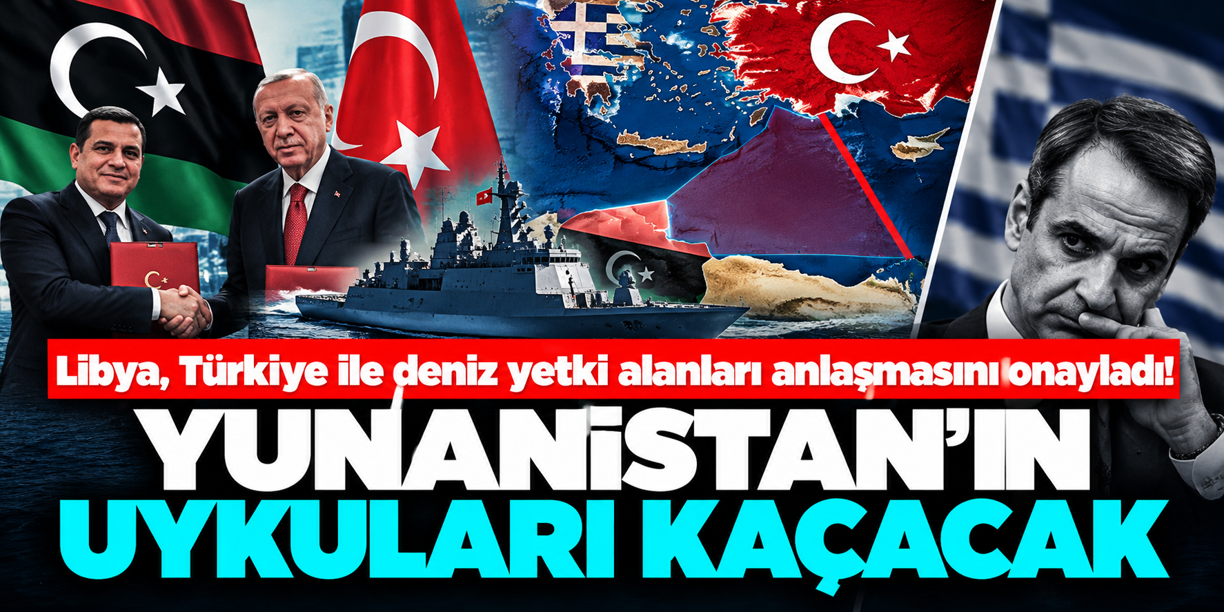 Libya'dan Türkiye ile tarihi anlaşmaya onay! Yunanistan'ın karşı çıktığı muhtıra kabul edildi