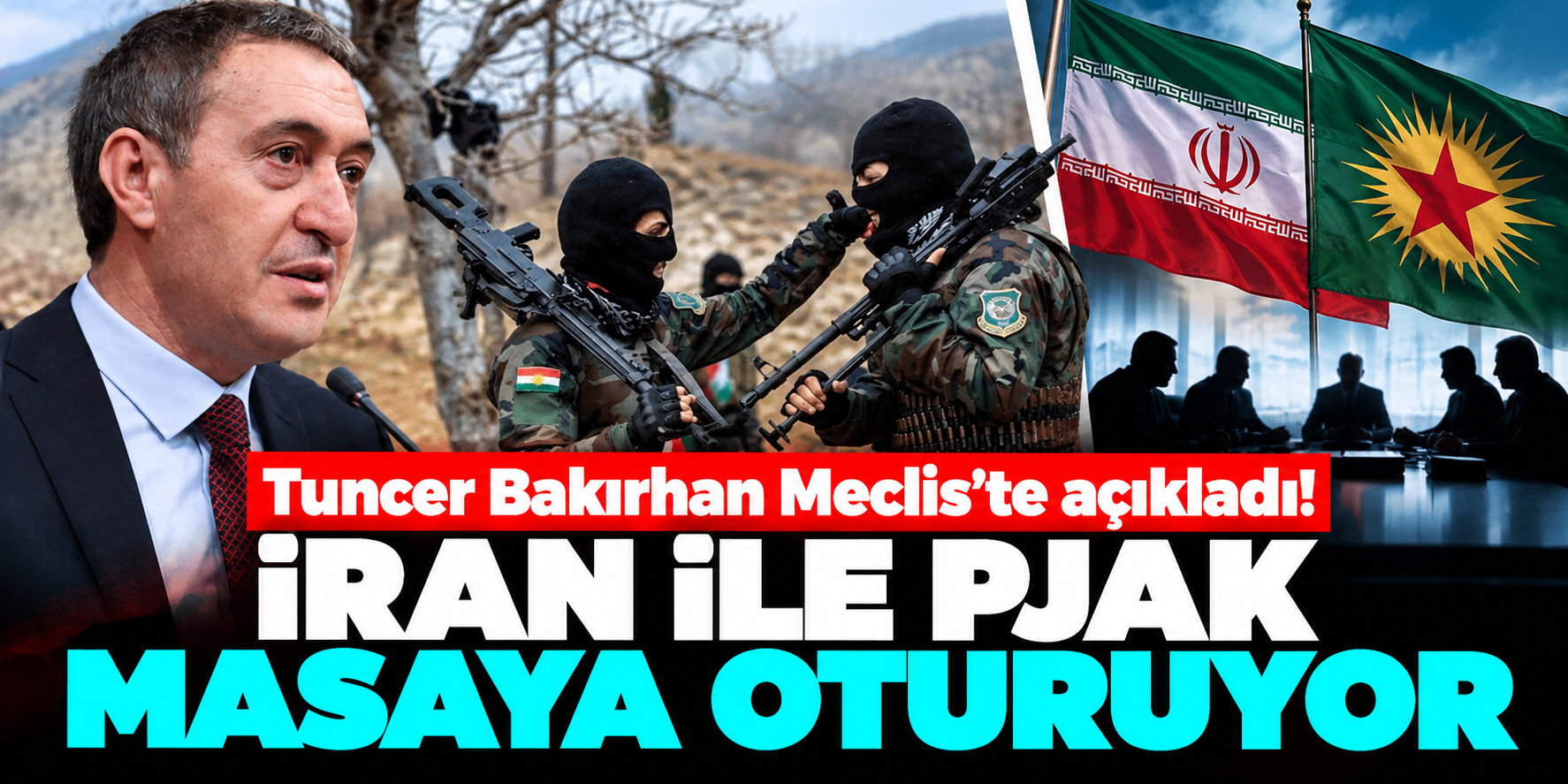 Tuncer Bakırhan'dan İran-PJAK diyaloğu açıklaması! Talabani'nin sözlerini duyurdu