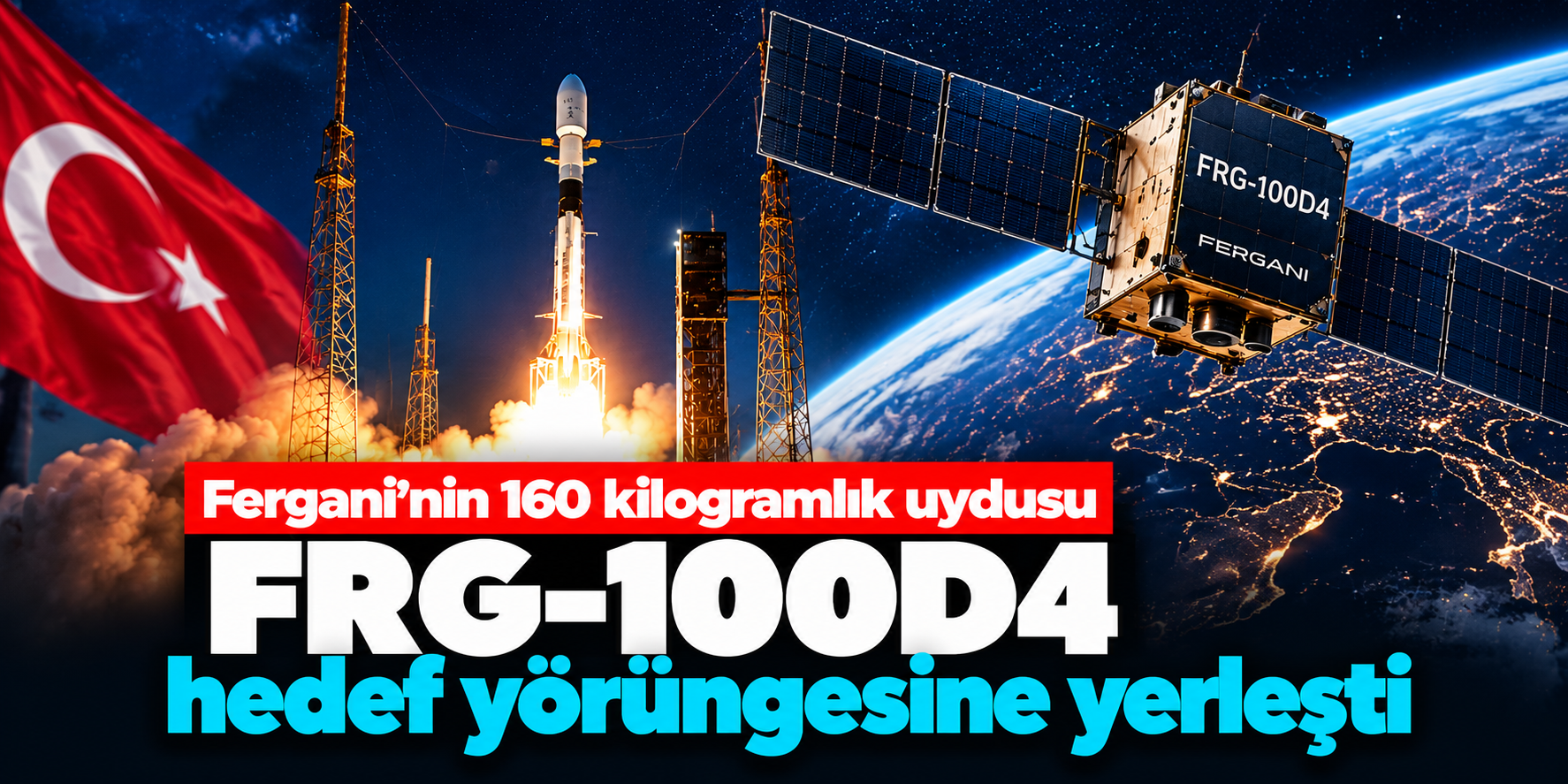 Selçuk Bayraktar'ın kurduğu Fergani'den yeni başarı! Altıncı uydu yörüngede