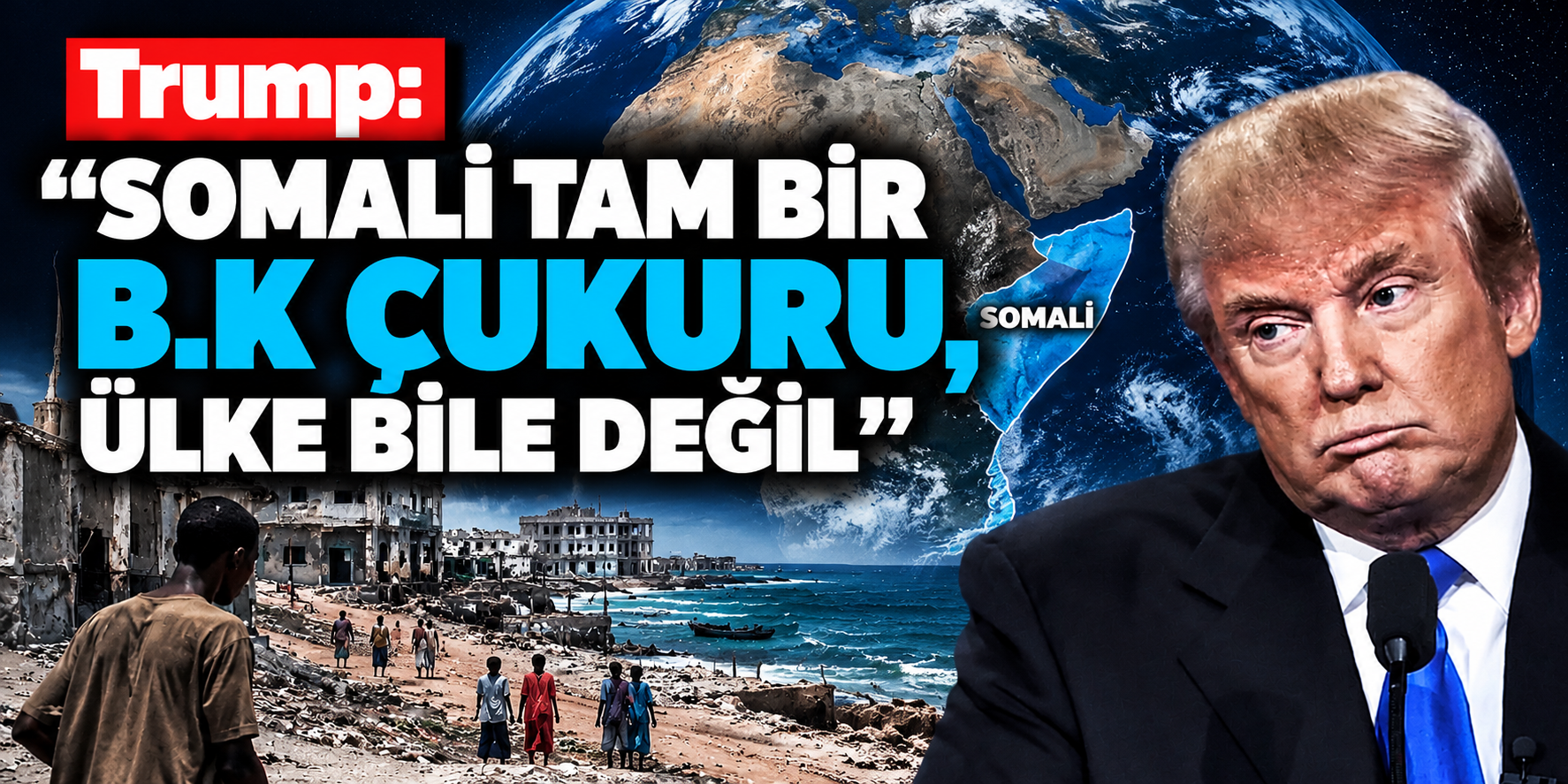 Trump'tan Ilhan Omar'a hapis ve sınır dışı açıklaması! Somali'yi de hedef aldı