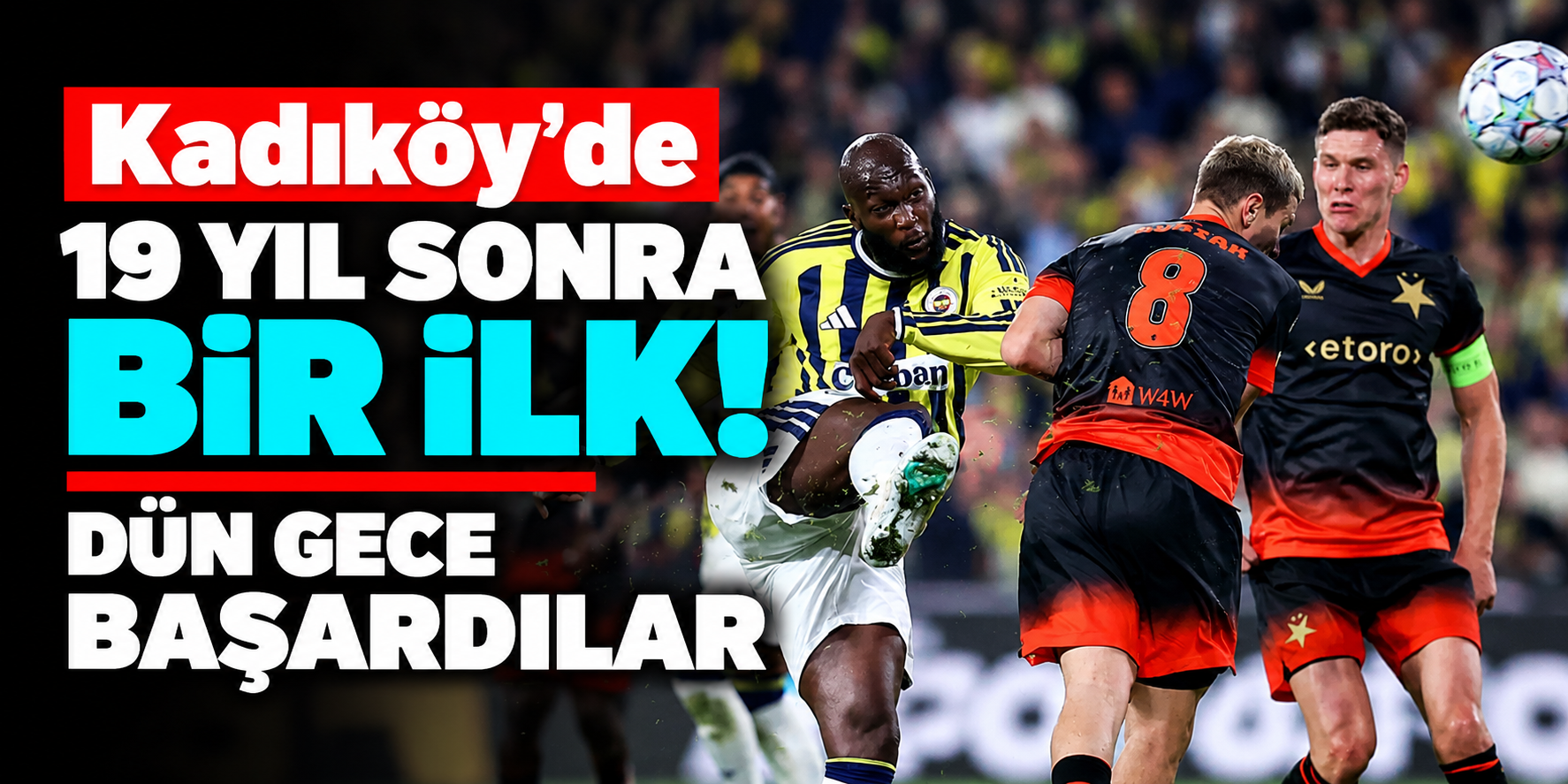 Fenerbahçe Slavia Prag maçında tarihi istatistik! 19 yıllık seri sona erdi