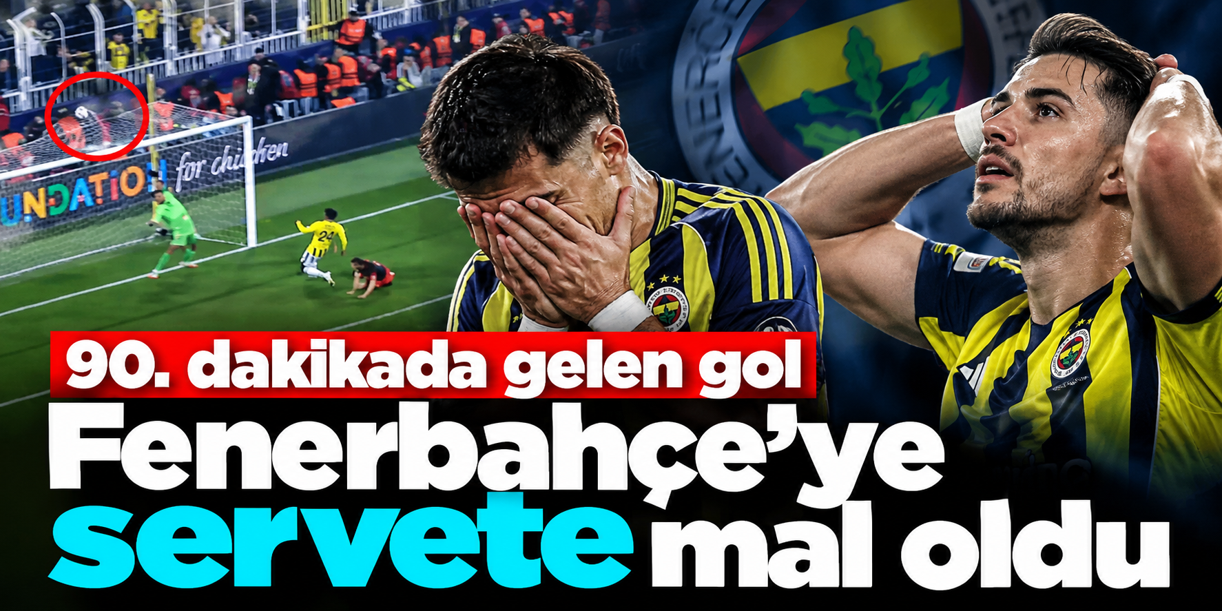 Fenerbahçe 90. dakikada 1,4 milyon euro kaybetti! 14 yıl sonra aynı sonuç