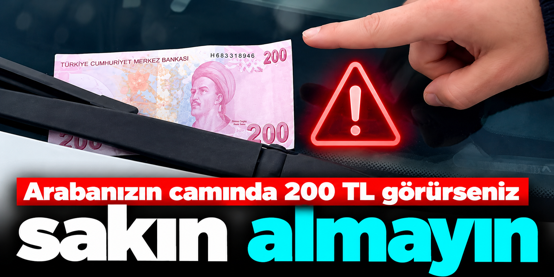 Otoparklarda 200 TL tuzağı! Sürücülerin eşyaları hedef alınıyor