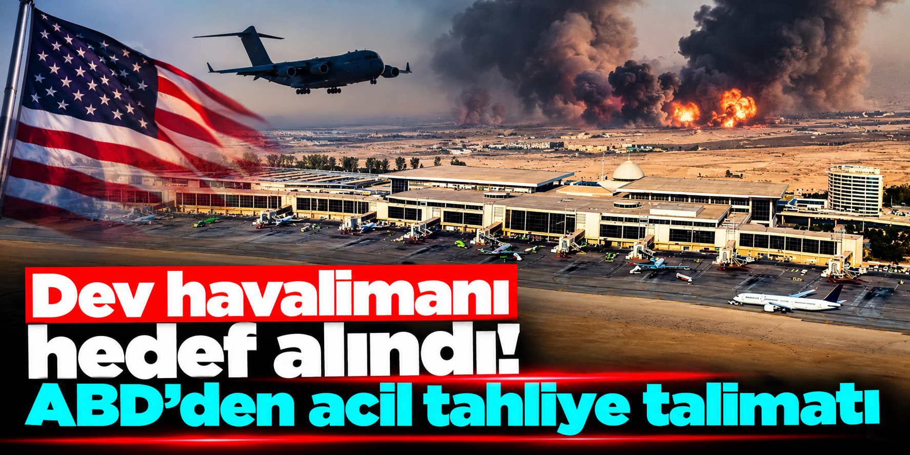 Suudi Arabistan'da havalimanına ölümcül saldırı! ABD'den acil tahliye kararı