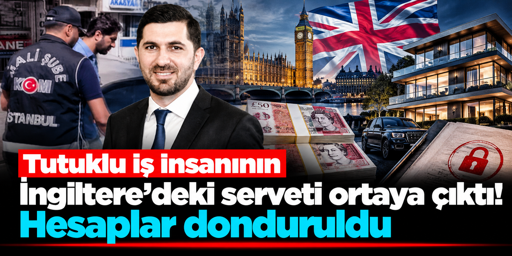 Fon soruşturmasında milyarlık transfer! İngiltere'de 29,2 milyon sterlin donduruldu