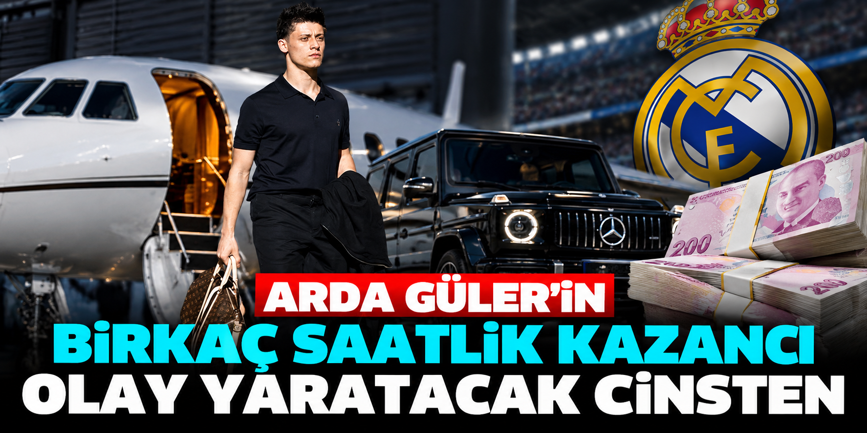 Arda Güler'in Louis Vuitton anlaşmasından kazandığı para şaşırttı! 4,5 milyon euroluk iddia