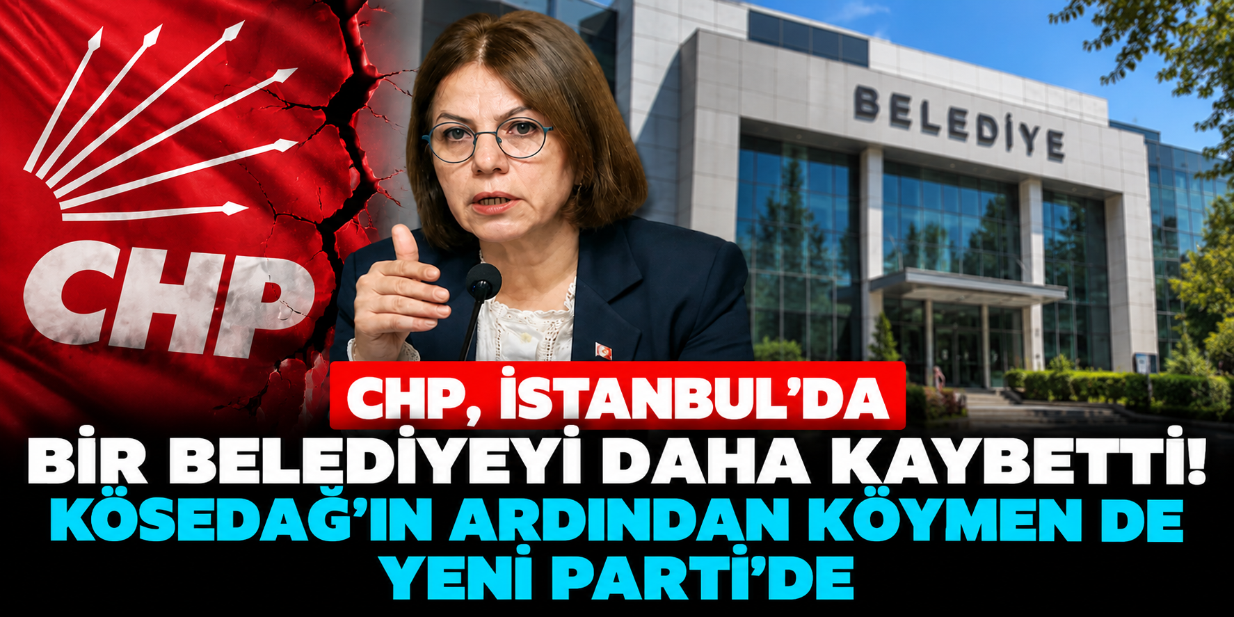 CHP'den bir belediye başkanı daha ayrıldı! Esin Köymen YENİ Parti'ye katıldı
