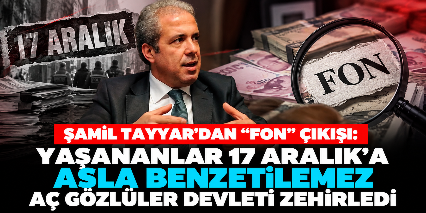 Şamil Tayyar'dan fon krizi açıklaması: İçimizdeki açgözlüler AK Parti ve devleti zehirledi