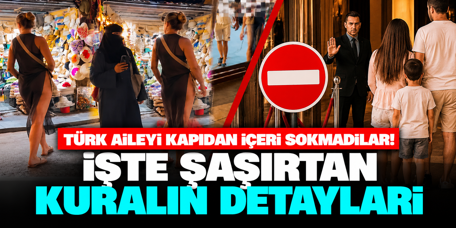 Vietnam'da Türk aile kıyafetleri yüzünden içeri alınmadı! İşte nedeni