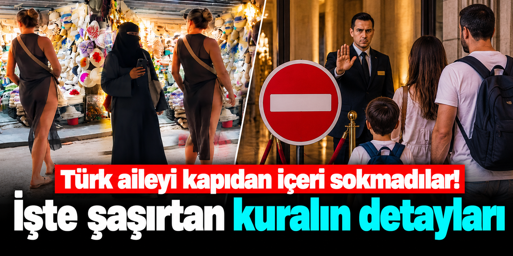 Vietnam'da Türk aile kıyafetleri yüzünden içeri alınmadı! İşte nedeni