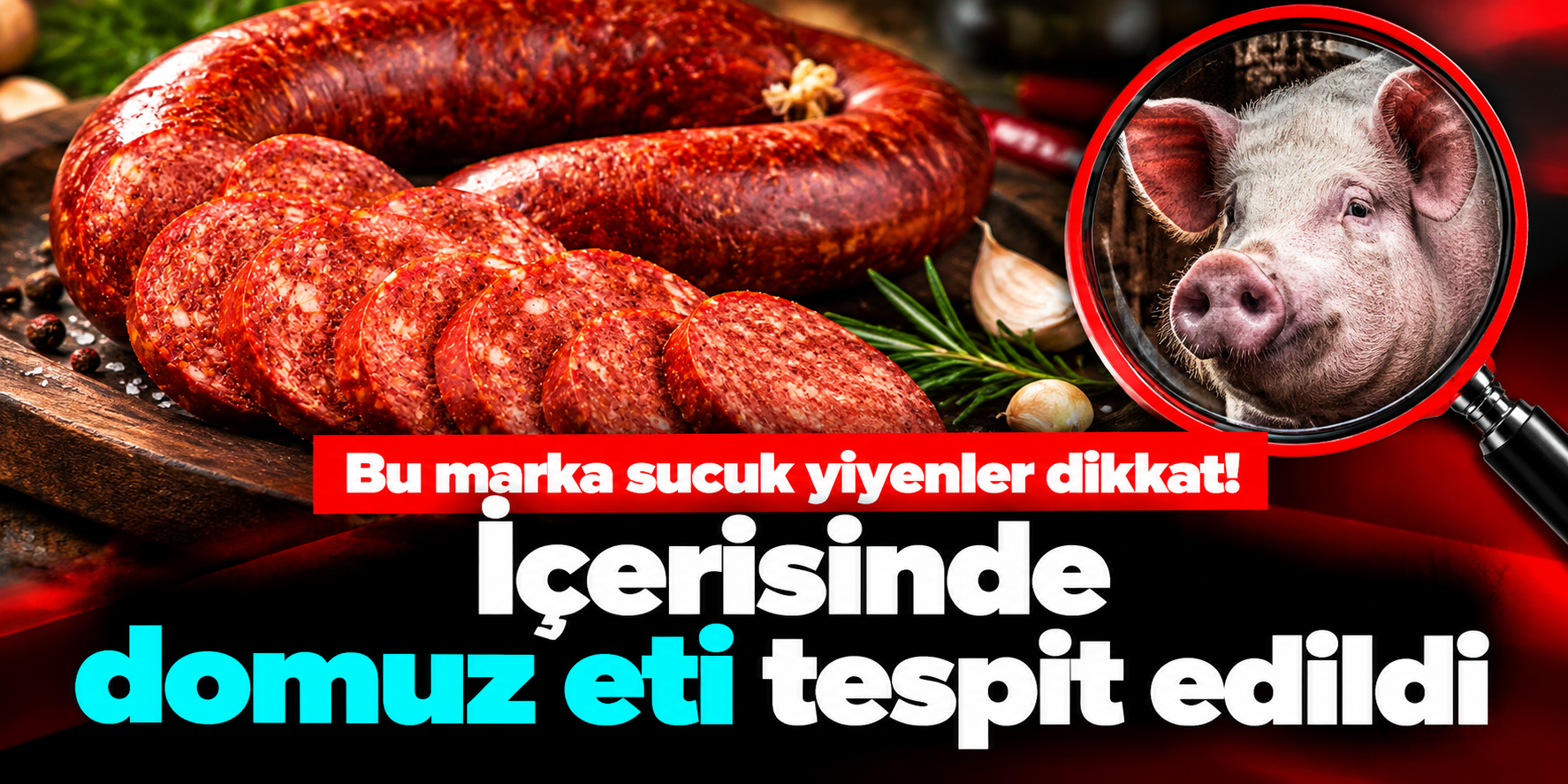 Bakanlığın gıda denetim listesinde dikkat çeken sucuk markası! Dana sucukta domuz eti tespit edildi