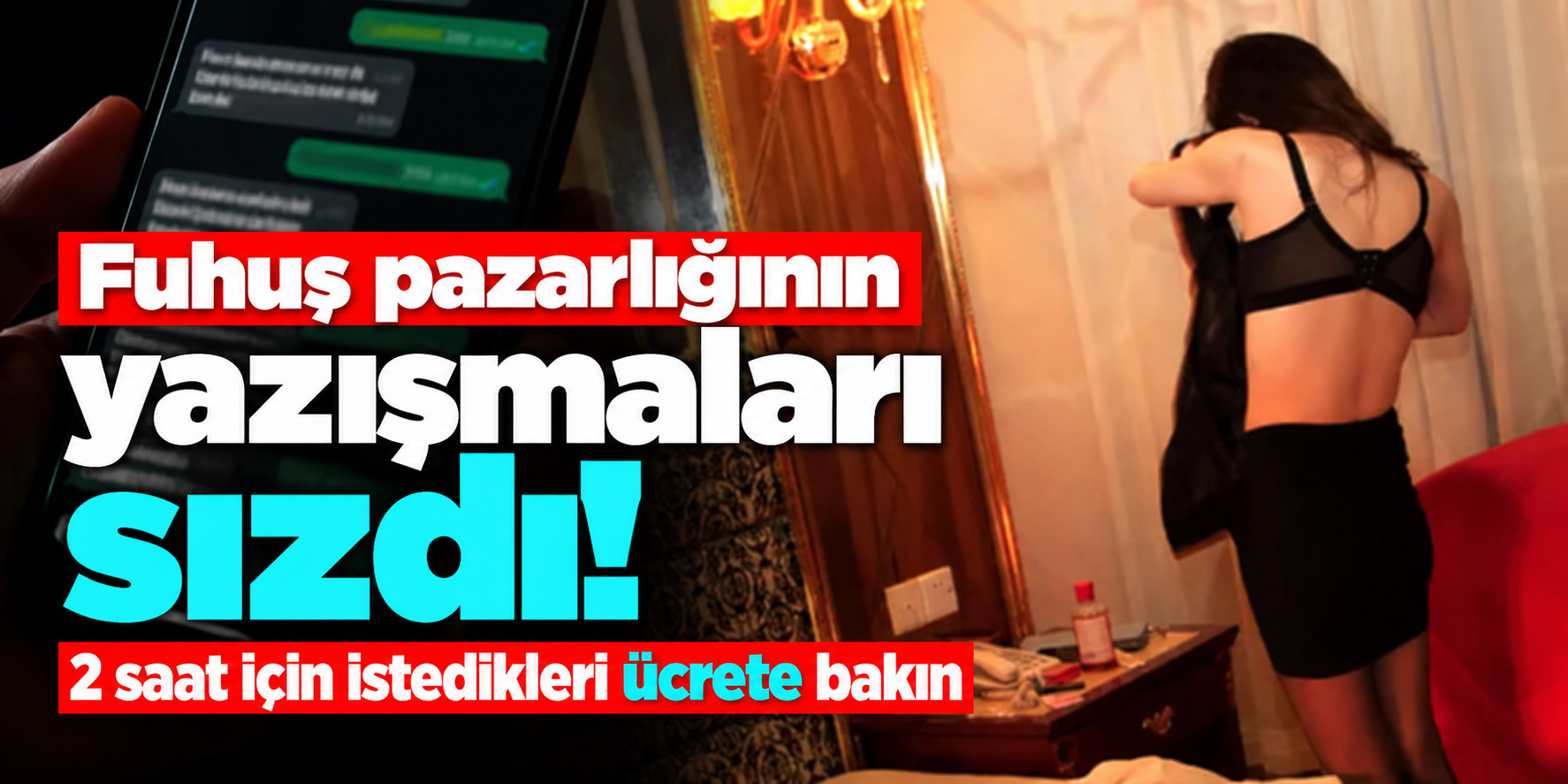 Eskişehir'de 148 milyon TL'lik para trafiği! Fuhuş pazarlığının mesajları ortaya çıktı