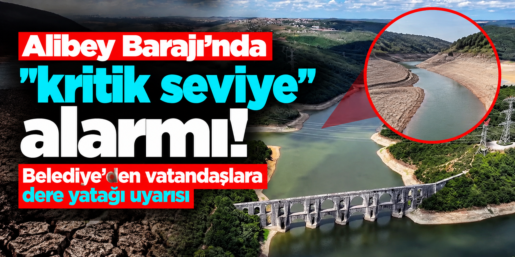 İstanbul'da baraj alarmı! Eyüpsultan Belediyesi vatandaşları uyardı