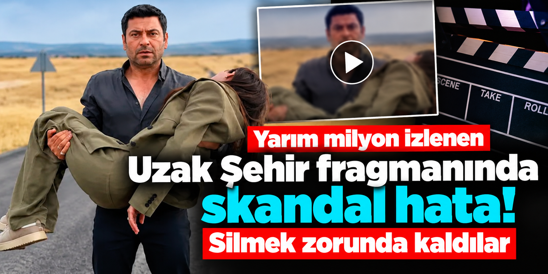 Uzak Şehir 71. bölüm fragmanı neden silindi? Cihan ve Alya sahnesindeki ayakkabı hatası gündem oldu