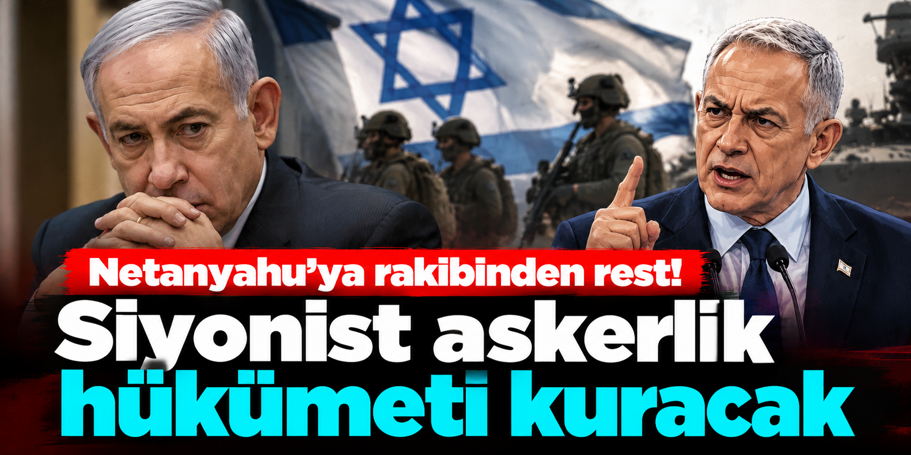 İsrail'de Gadi Eisenkot'tan Netanyahu'ya koalisyon mesajı! Arap partileri hükümete alınacak mı?