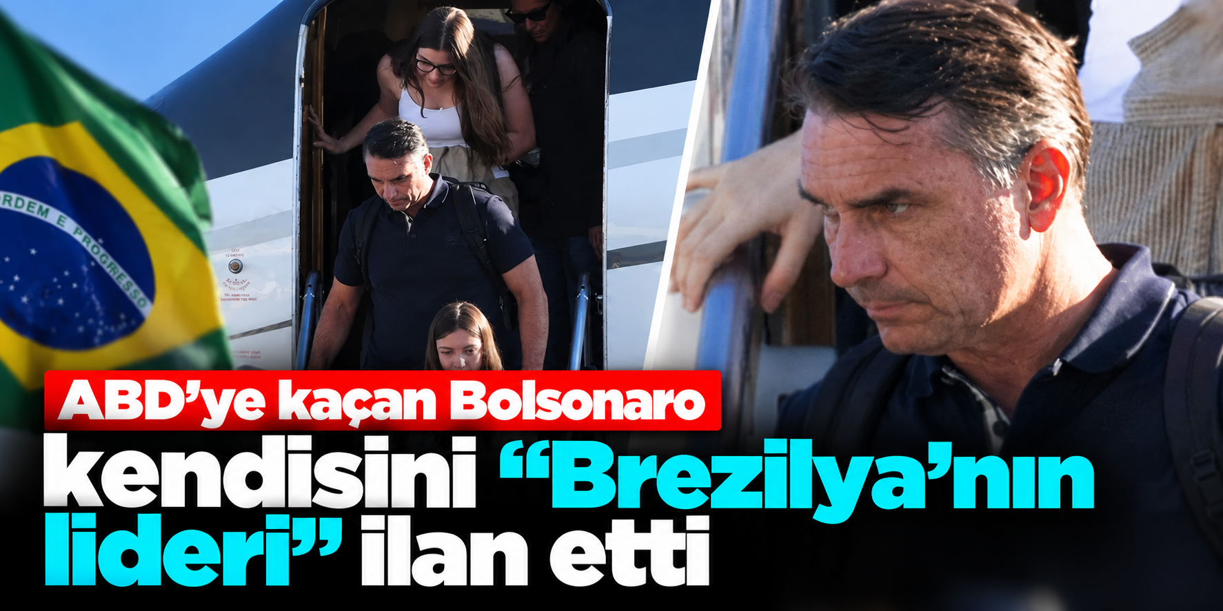Brezilya'da seçimi kaybetti, ABD'ye gitti! Bolsonaro'dan olay paylaşım
