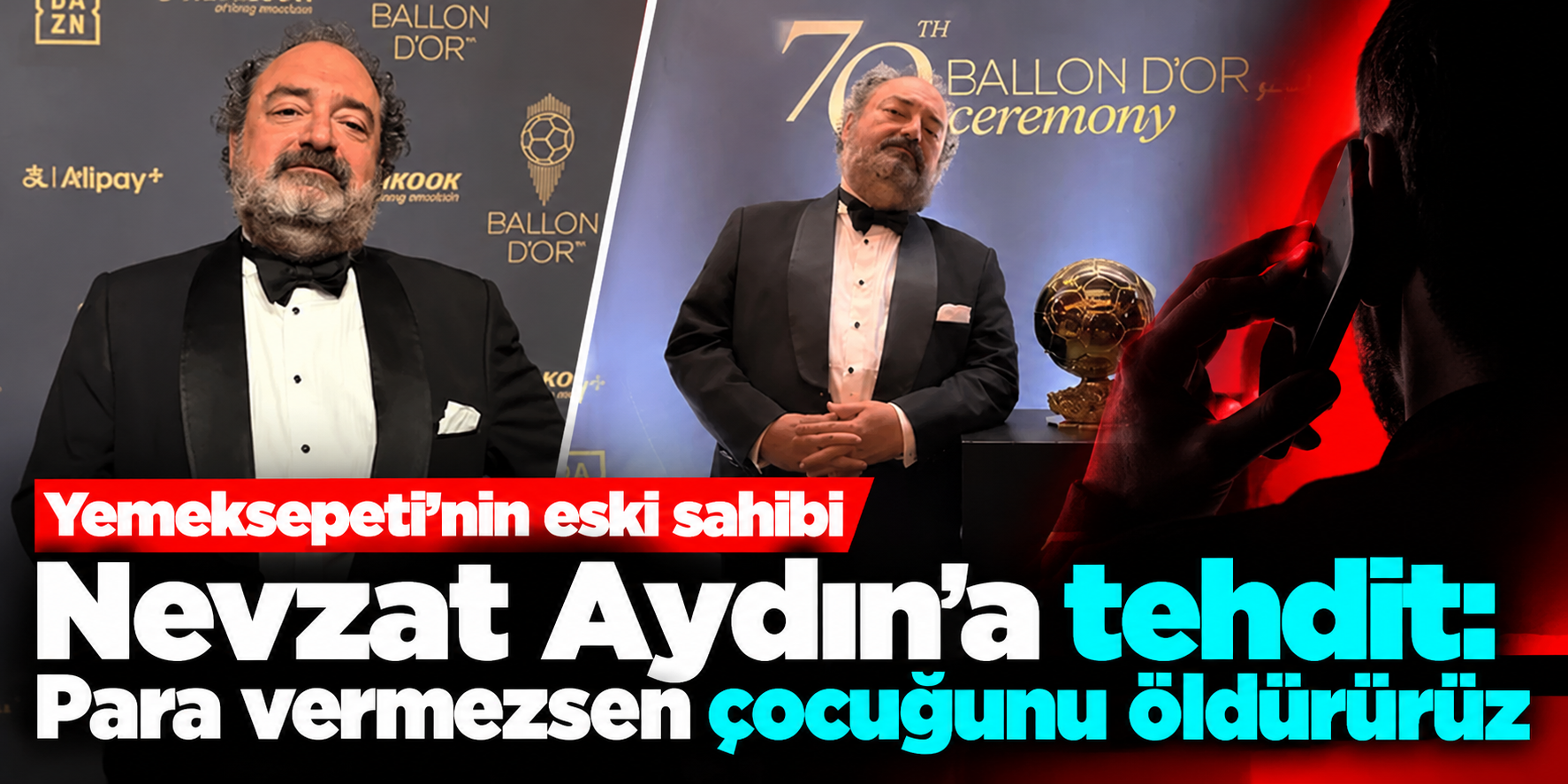 Nevzat Aydın'a korkunç tehdit! Oğlu için 1 milyon avro istediler