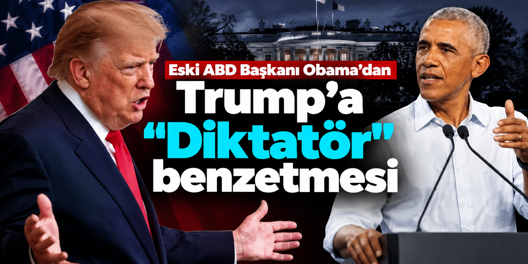 Barack Obama'dan Trump'a İran savaşı tepkisi: "Bu diktatörlerin yaptığı bir şeydir"