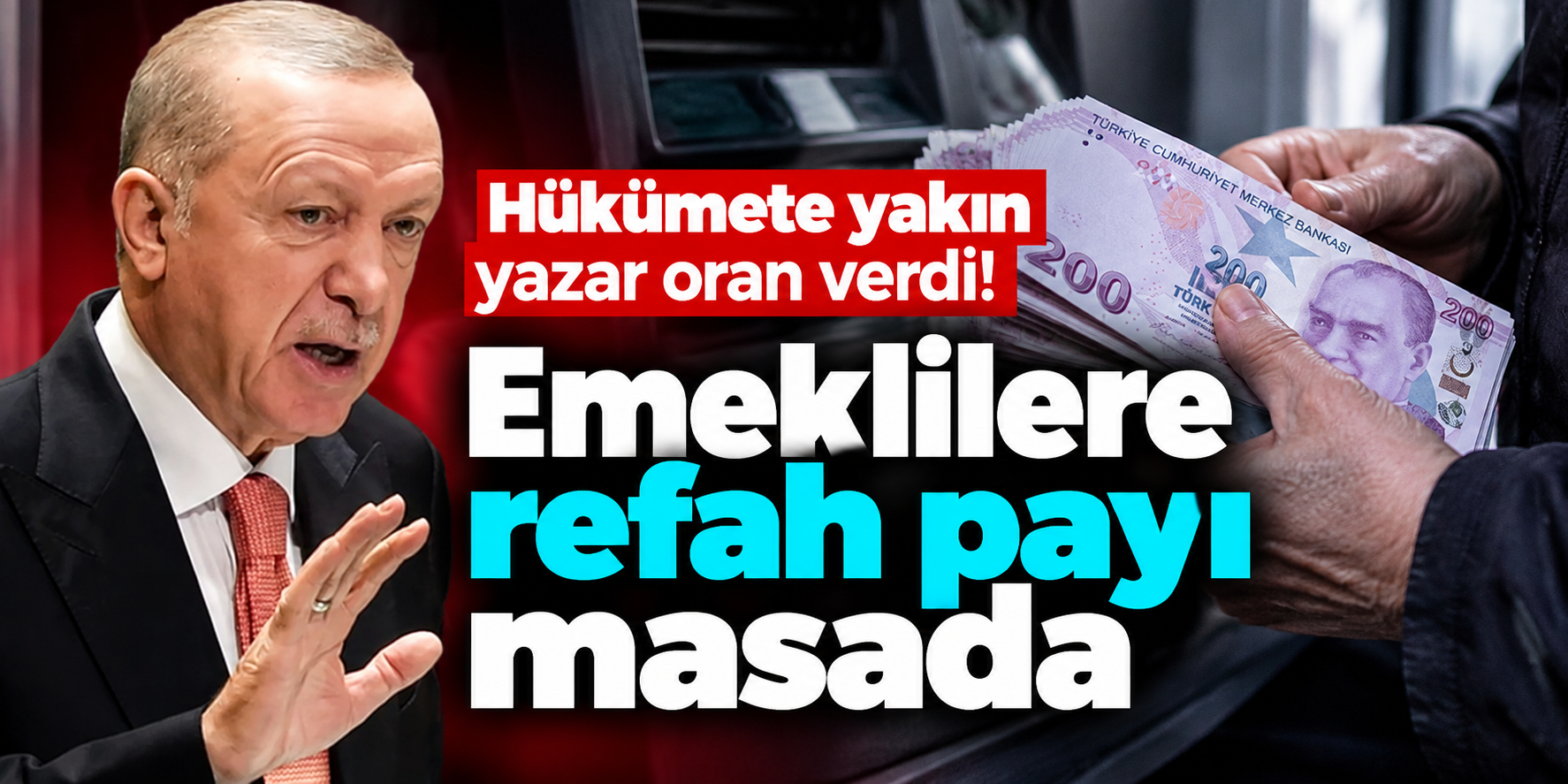 Emeklilere yüzde 30 zam mı geliyor? Refah payı için oran verildi