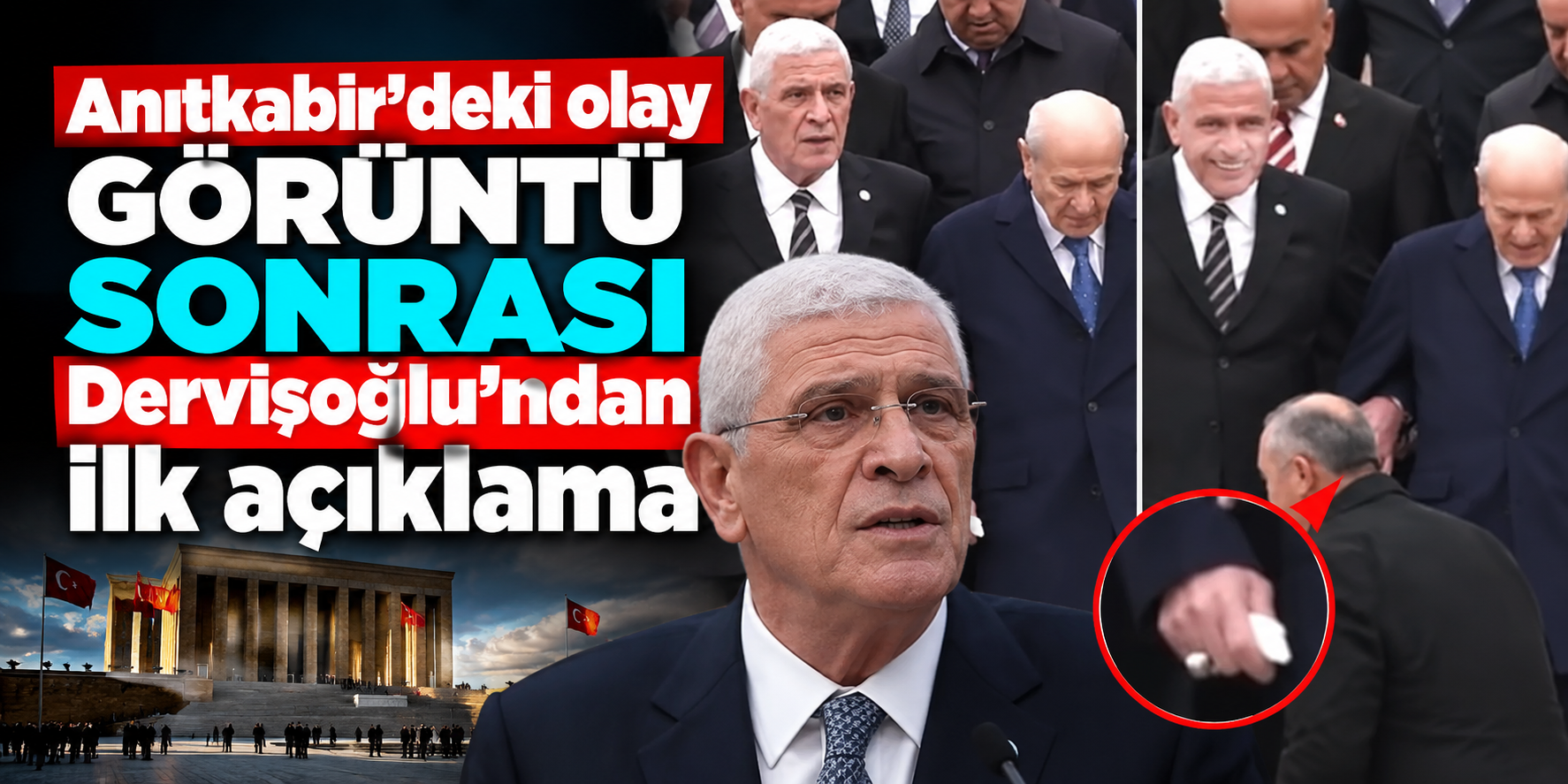 Bahçeli ile kol kola yürüyen Dervişoğlu sessizliğini bozdu: İzaha muhtaç değil
