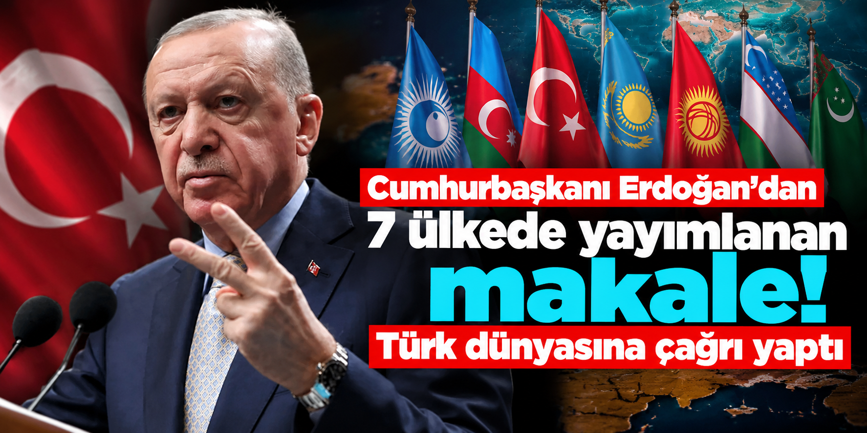 Erdoğan'dan Türk devletlerine tarihi çağrı! Savunma sanayiinde ortak üretim mesajı