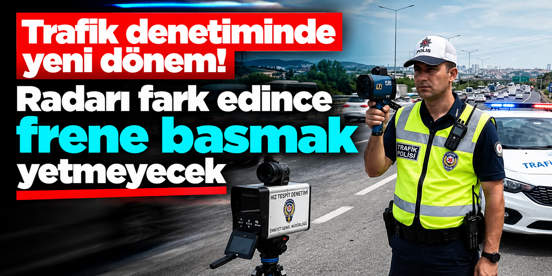 Sürücüler dikkat! Ortalama hız denetimi genişliyor, 115 milyon kontrol yapılacak