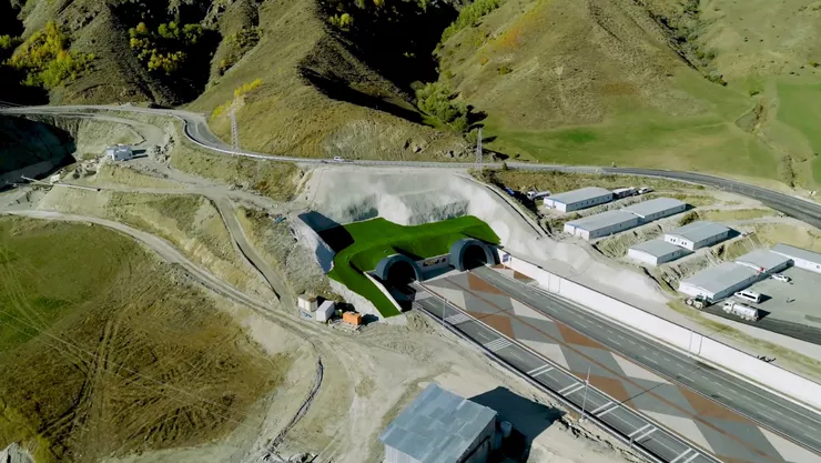 Erzurum-Rize yolunda 15 dakika kazandıracak tünel! Dallıkavak Tüneli açılıyor