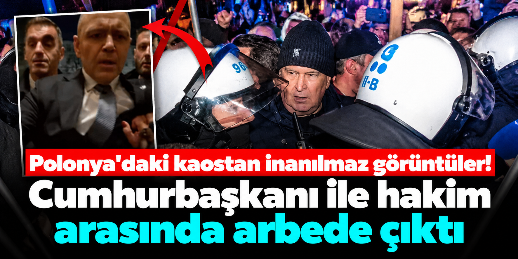Polonya'da Cumhurbaşkanı ile hâkim arasında arbede! Anayasa Mahkemesinde kriz