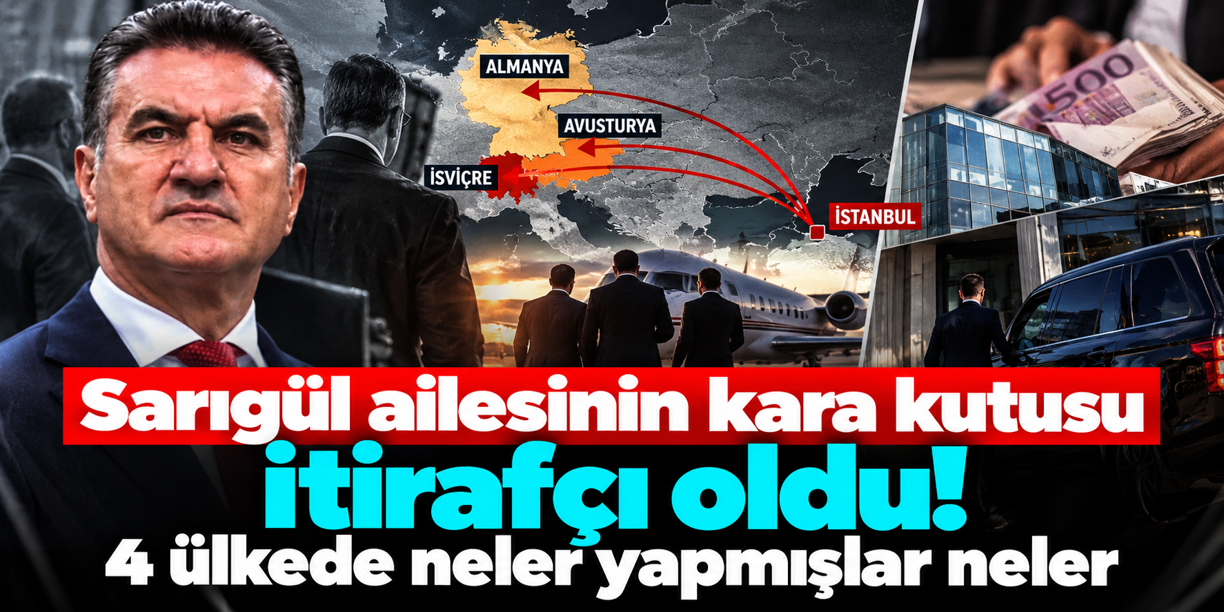 Sarıgül ailesi soruşturmasında Cihan Tunç ne anlattı? Özel jet ve altın iddiası