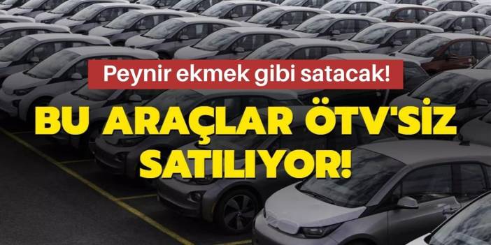 Peynir ekmek gibi satacak! Honda, Volkswagen, Renault, Dacia ÖTV'siz araç fiyatları açıklandı hemen ön sipariş verin