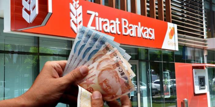 Ay sonuna kadar başvuran herkese Ziraat Bankası faizsiz 10 bin TL nakit avans verecek