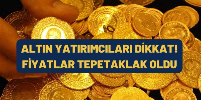 Altın fiyatları tepetaklak oldu! 14 ocak altın fiyatları ne kadar?