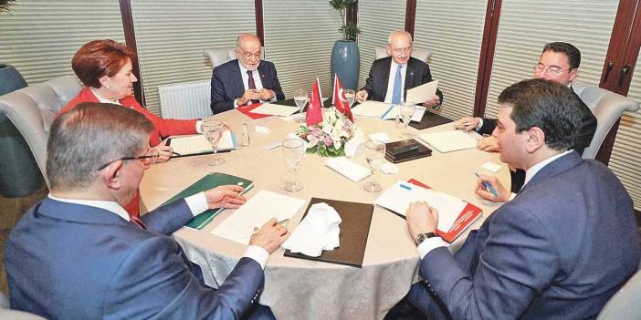 Ünlü Gazeteci Altılı masanın Cumhurbaşkanı adayı kim canlı yayında açıkladı!