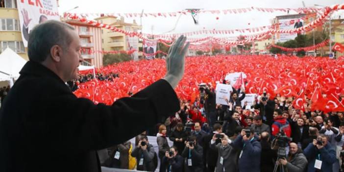 Cumhurbaşkanı Erdoğan'ın Bursa mitingine kaç kişi katıldı?