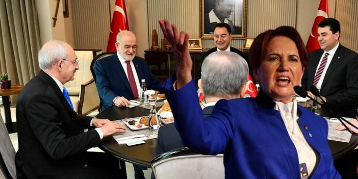 Altılı masada yeni kriz iddiası: Akşener'siz yola devam edilebilir