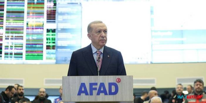 Cumhurbaşkanı Erdoğan depremin bilançosunu açıkladı